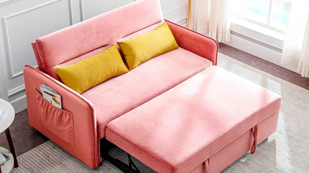 A Sofa Bed.