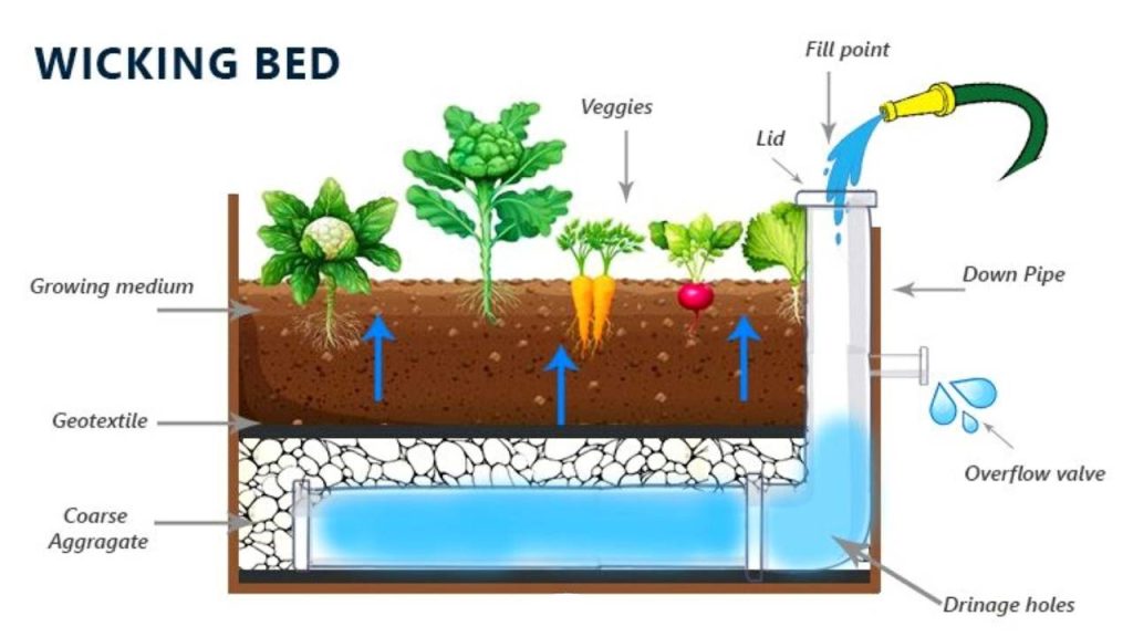 DIY Wicking Garden Bed Design Ideas, A DIY wicking Garden Bed Design 